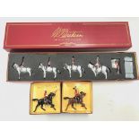 3 Boxed Britains including Scots Greys #0075. Lanc