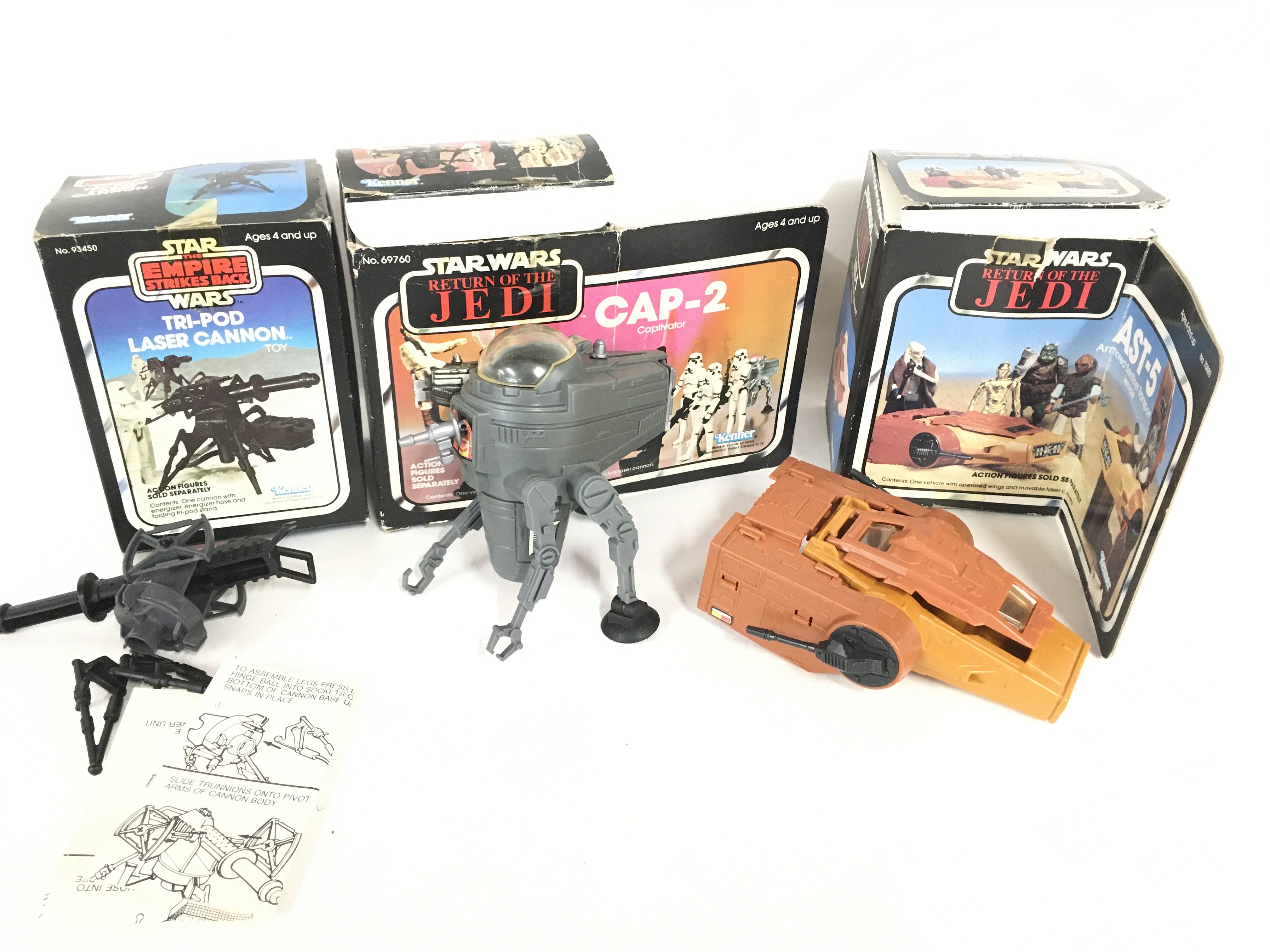 3 X Boxed Vintage Star Wars Mini Rigs By Kenner. A - Image 2 of 4