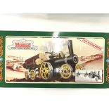 A Boxed Mamod Traction Engine Kit Boxed.