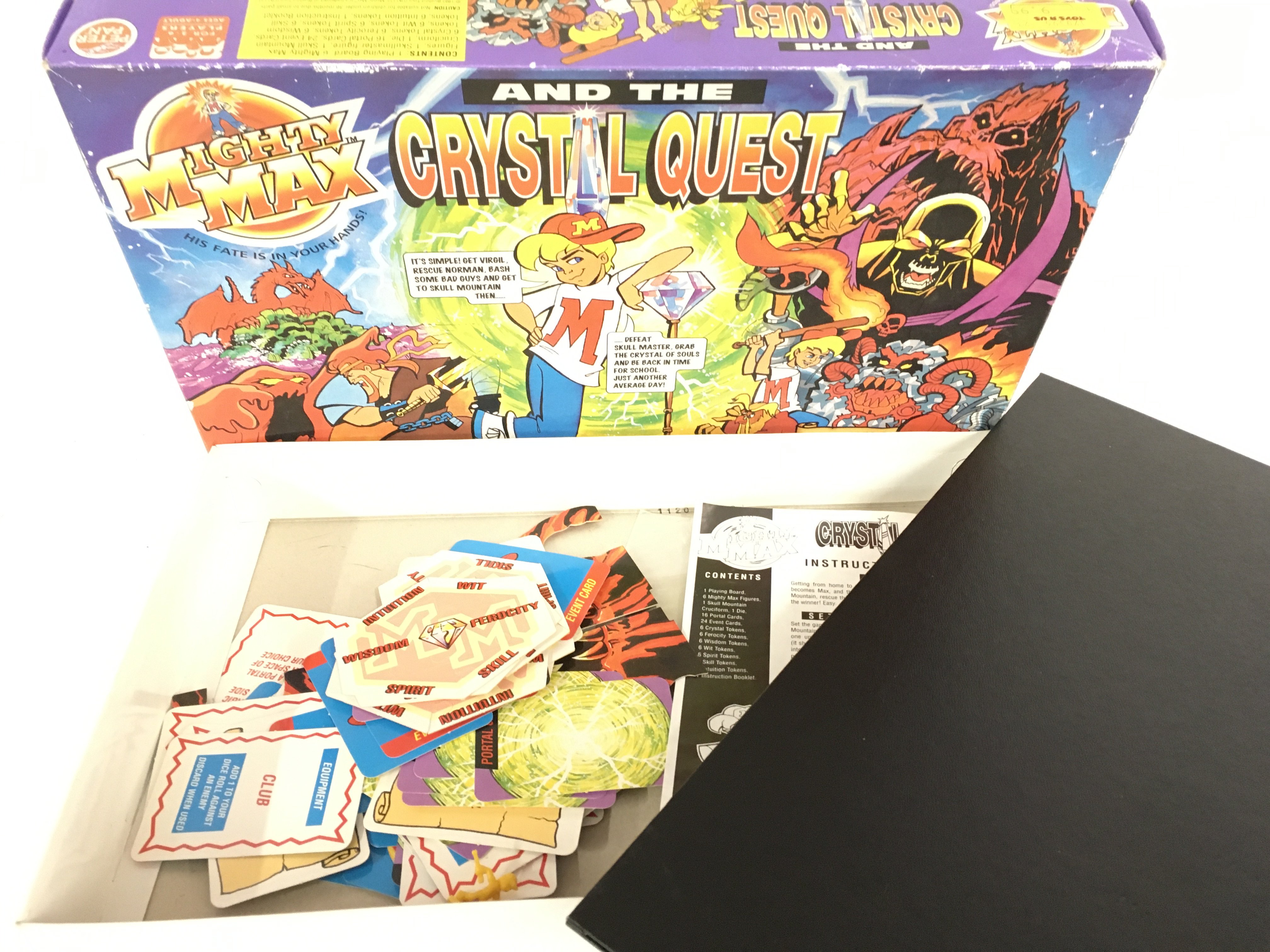 A Box containing Mighty max Toys and a Rare Board - Image 2 of 2