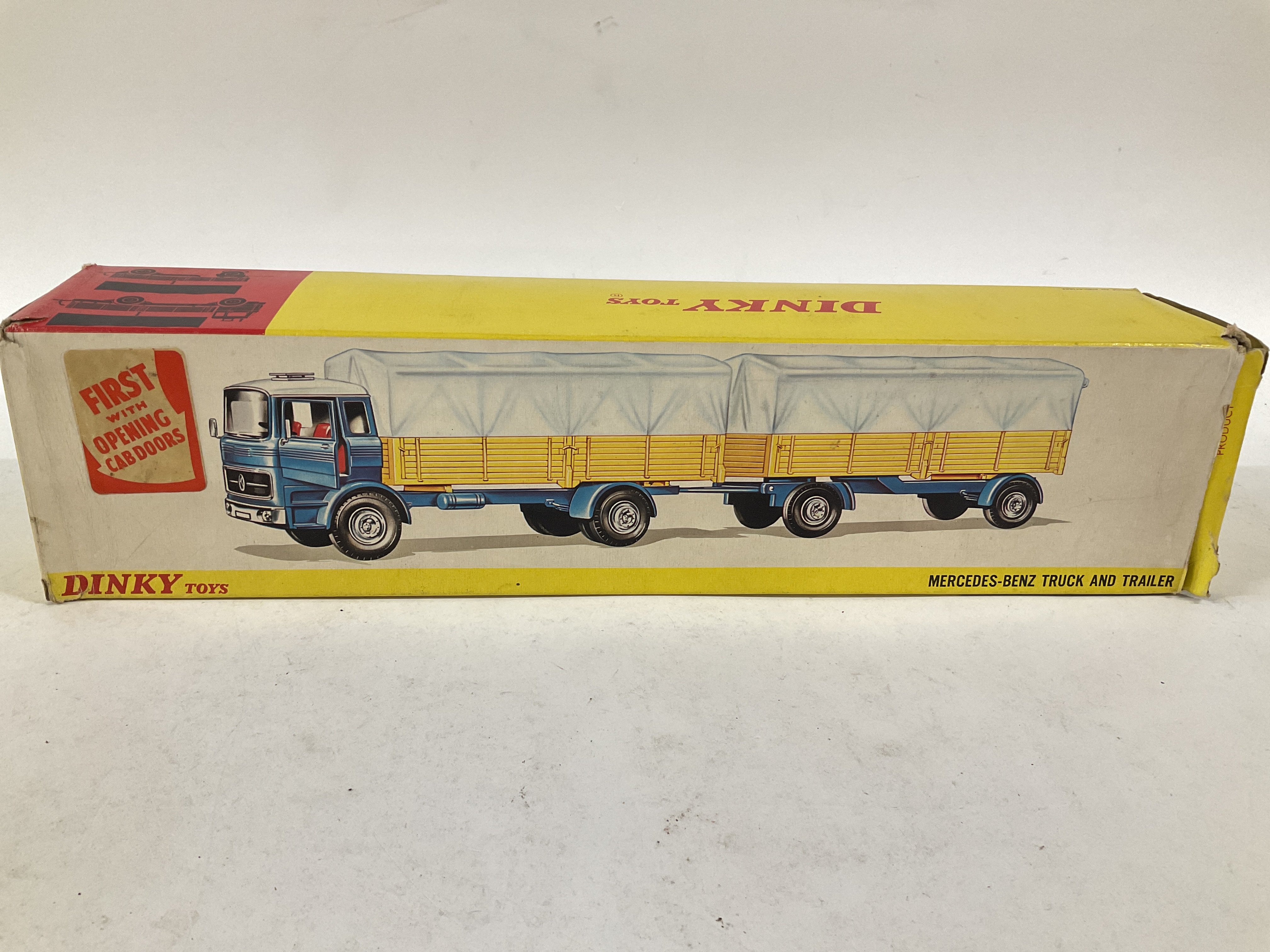 A Boxed Dinky Toys Mercedes-Benz Truck And Trailer #917.