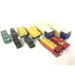 A Collection of Various Playworn Vehicles including Spot-on. Lesney. Dinky.