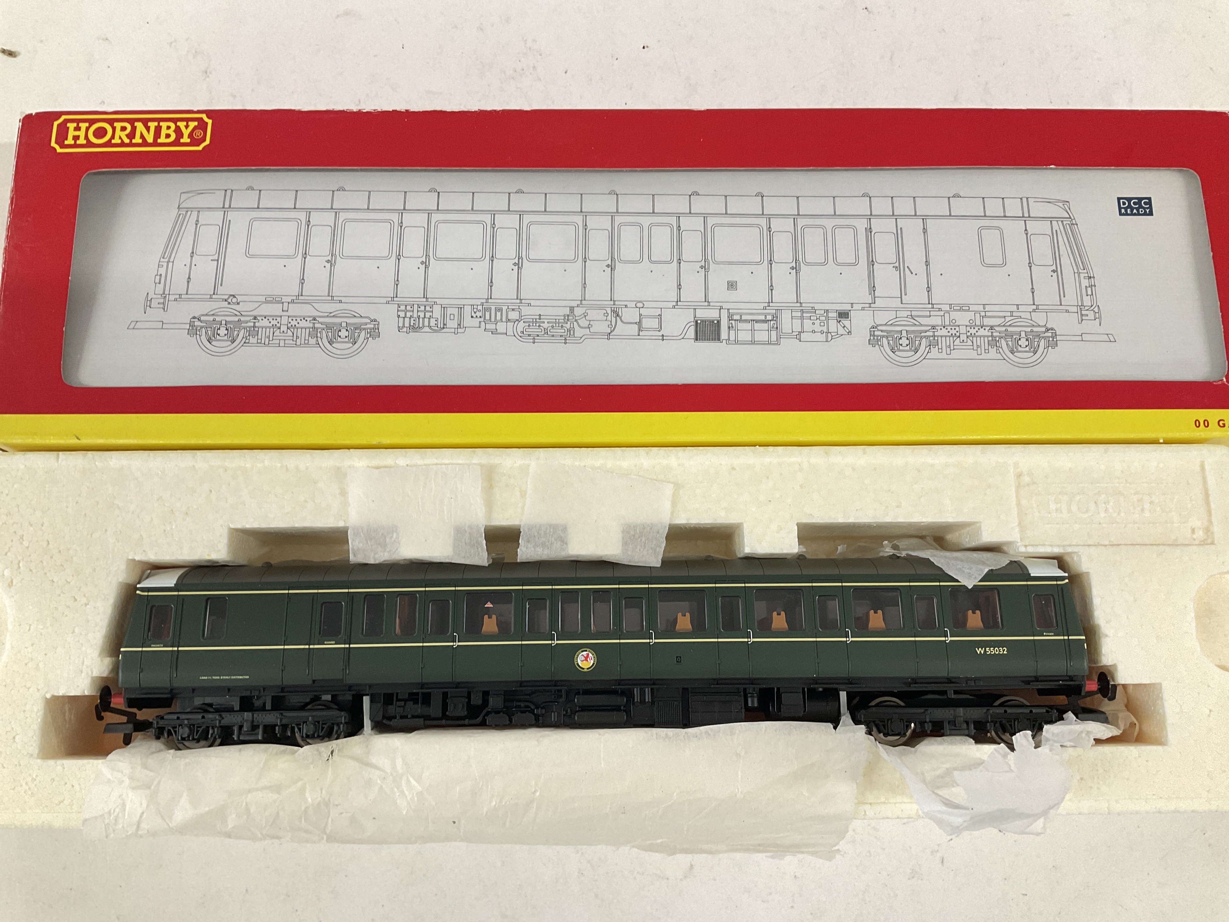 A Boxed Hornby 00 Gauge Class 121 Driving Motor Brake W 55032 # R 2509A. DCC.