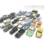 A Collection of Various Die Cast Vehicles. All Police Vehicles and Various makers.(Box 14).