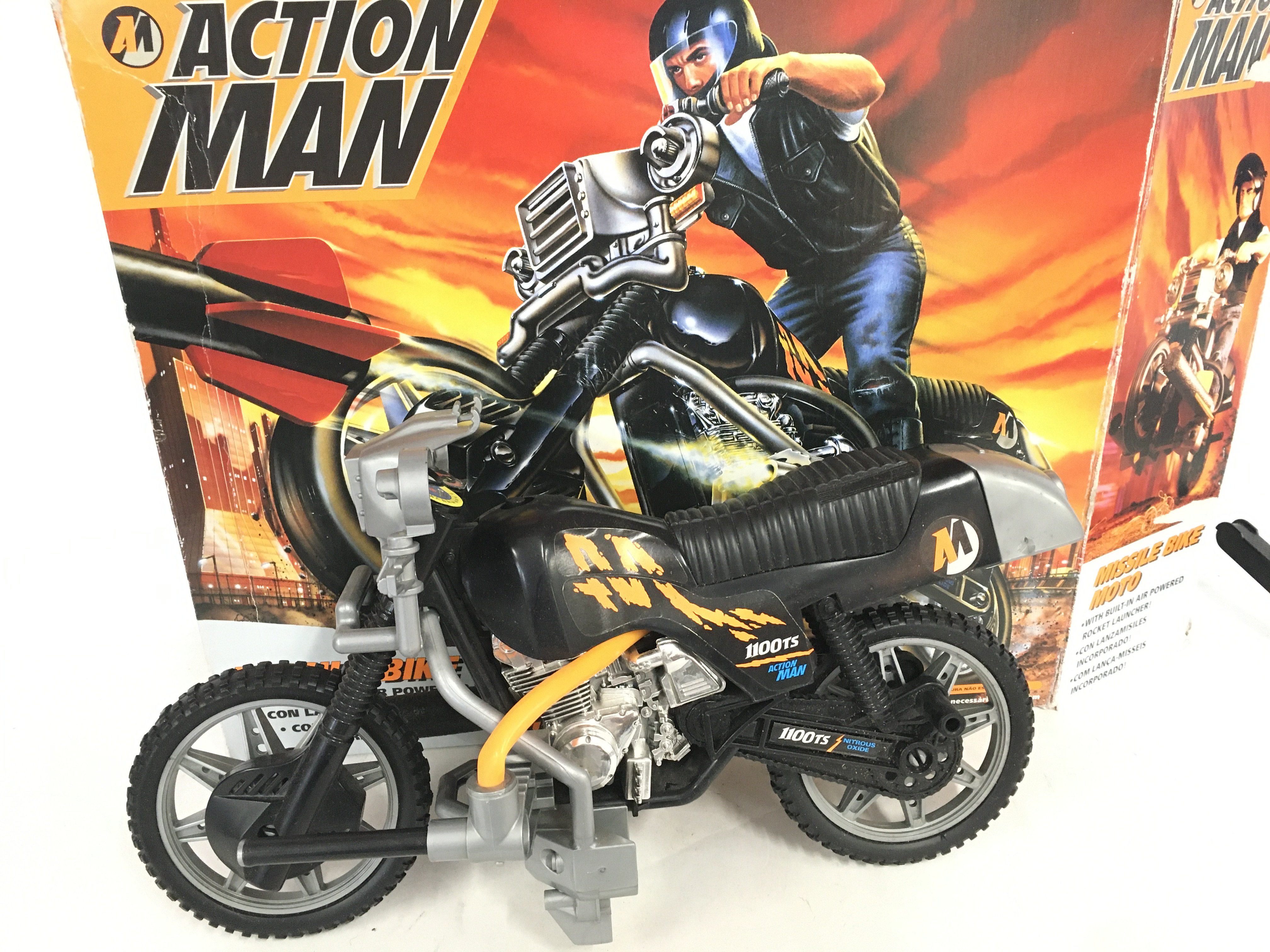 2 X Boxed Action Man Vehicles. A Missile Bike and - Image 3 of 3