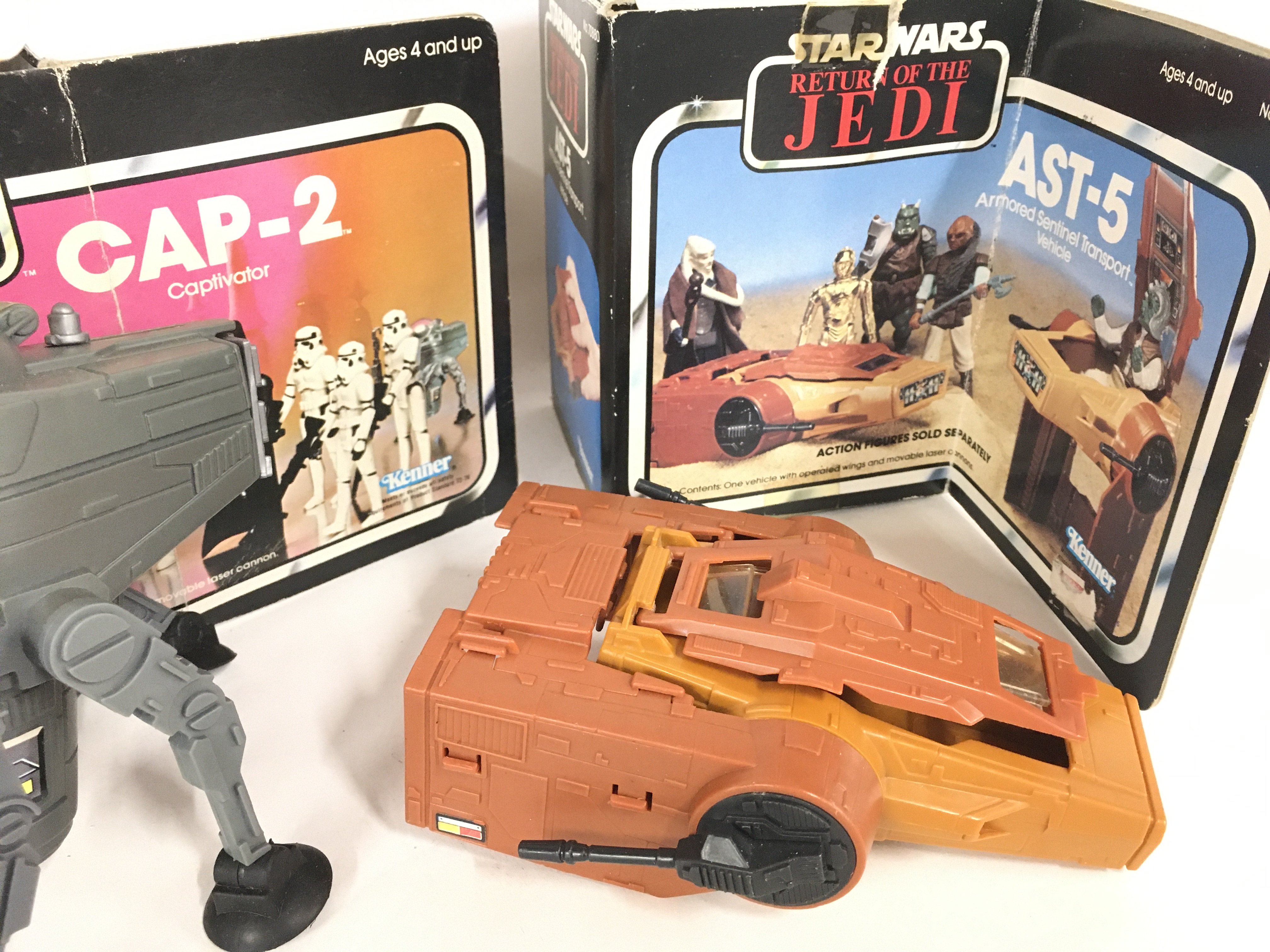 3 X Boxed Vintage Star Wars Mini Rigs By Kenner. A - Image 4 of 4