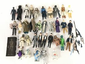 A Collection of Vintage Star Wars Figures includin