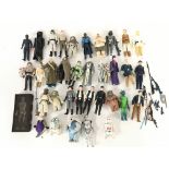 A Collection of Vintage Star Wars Figures includin