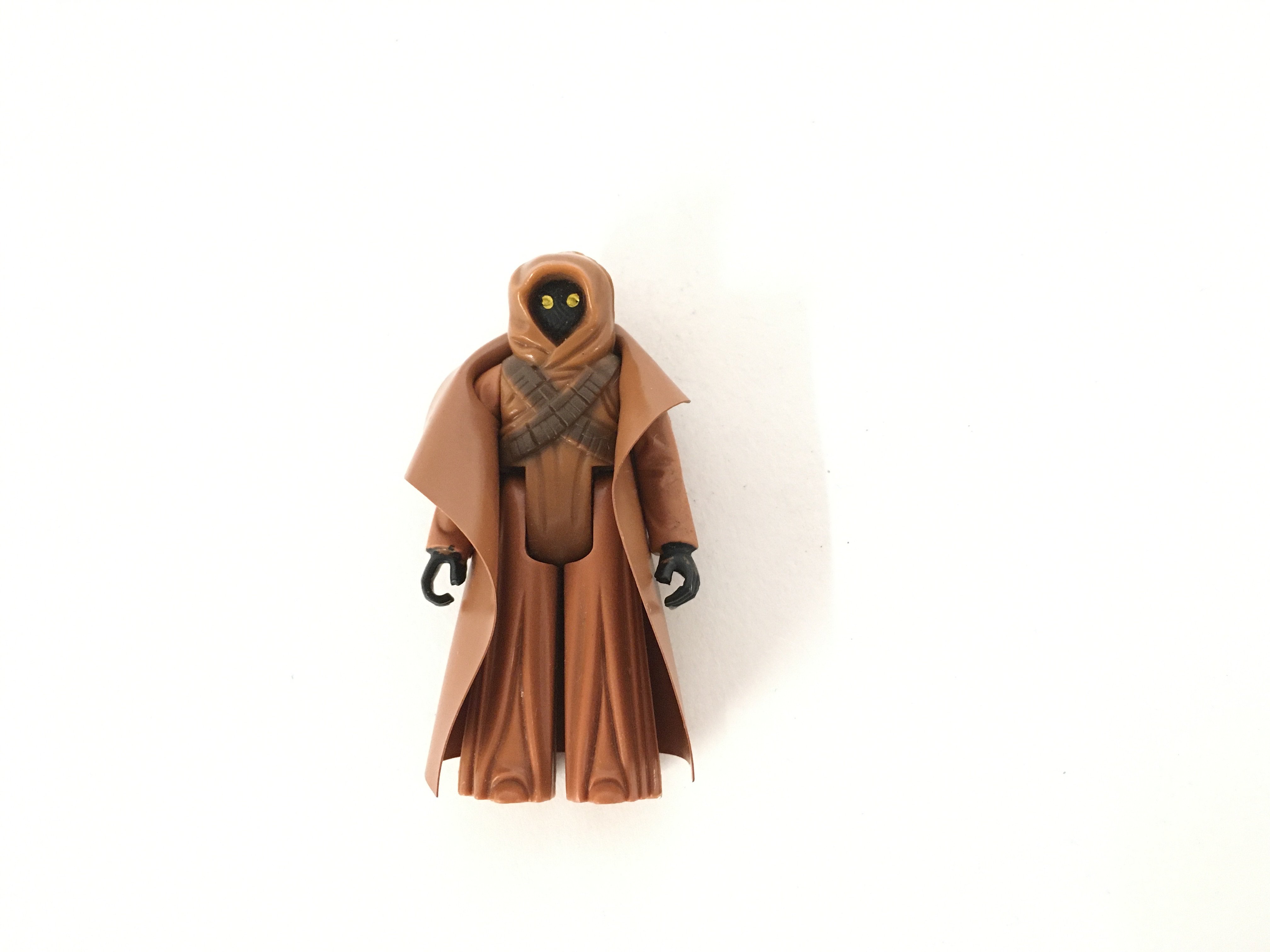 A Rare Vintage Star Wars Vinyl caped Jawa.