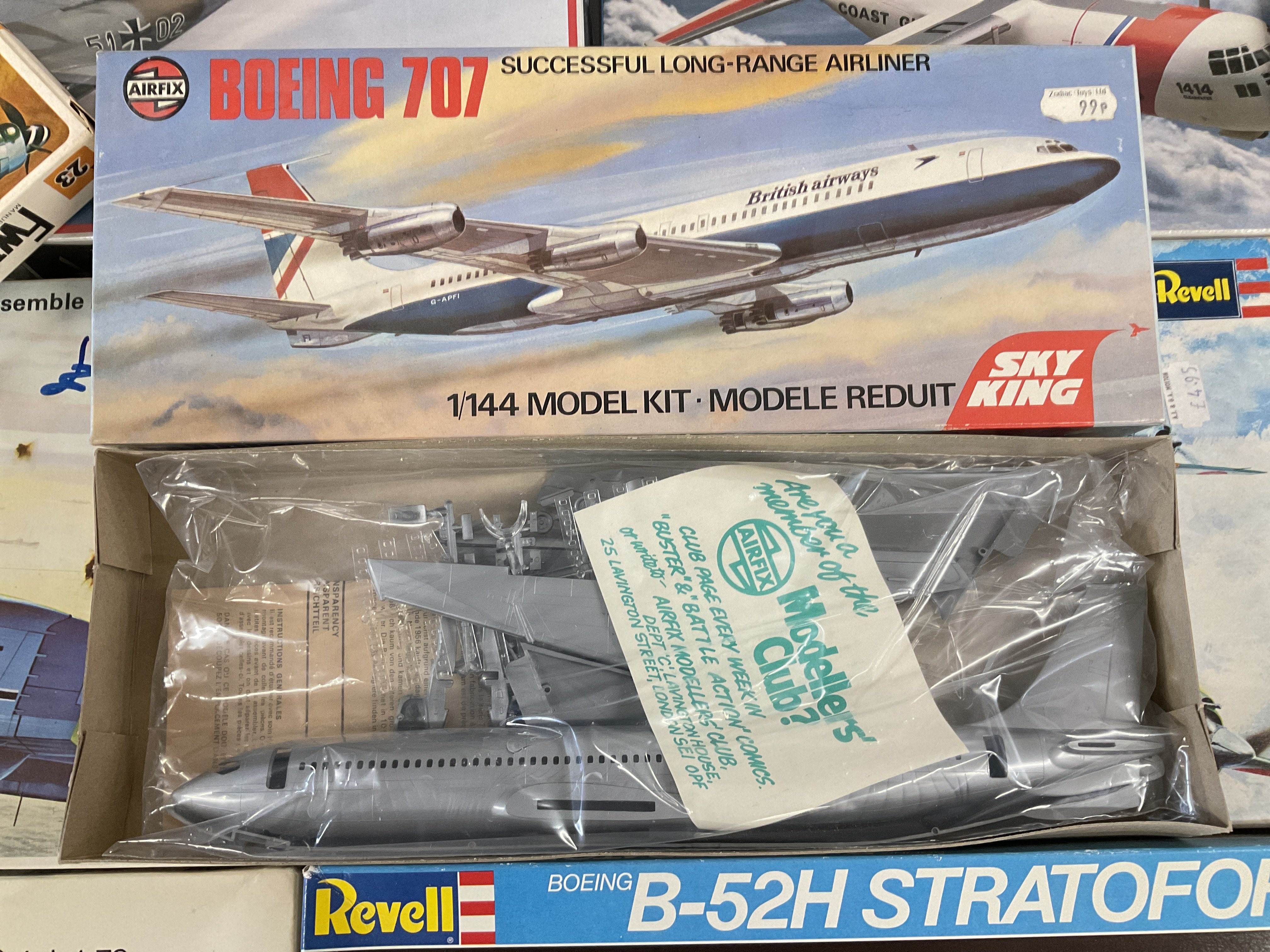 A Collection of Various Model Aircraft kits all co - Bild 2 aus 5