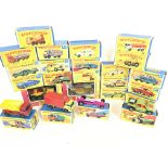 A Collection of Matchbox Vehicles all Boxed. Some
