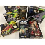 A Collection of Boxed Star Wars Toys including a S