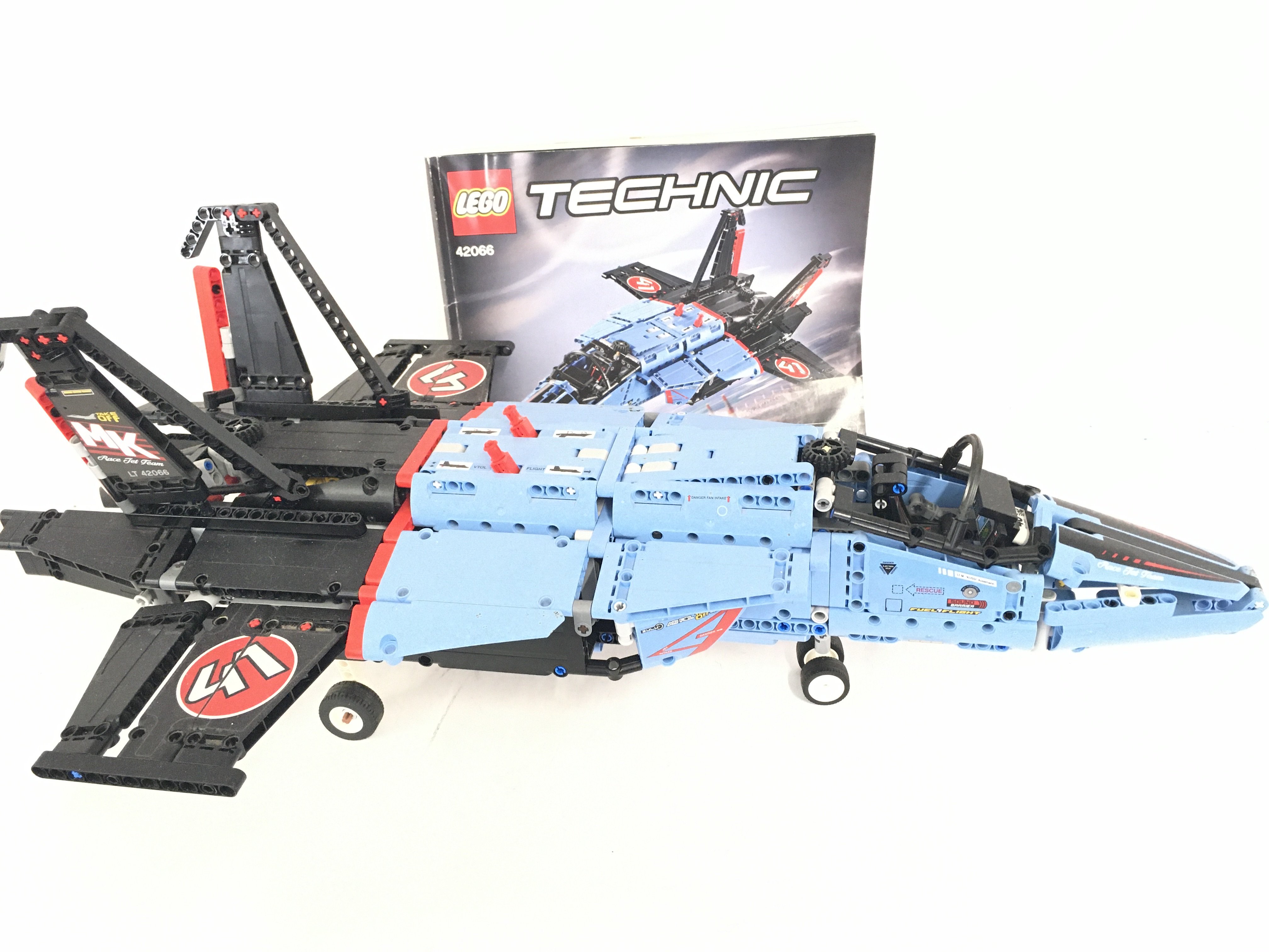 A Lego Technics Air Race Jet #42066 and a Forestry - Image 2 of 3