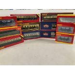 A Collection of 00 Gauge Bachmann. Hornby Coaches and Rolling Stock