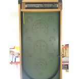 A Bagatelle Board approx 25cm x 65cm in height.