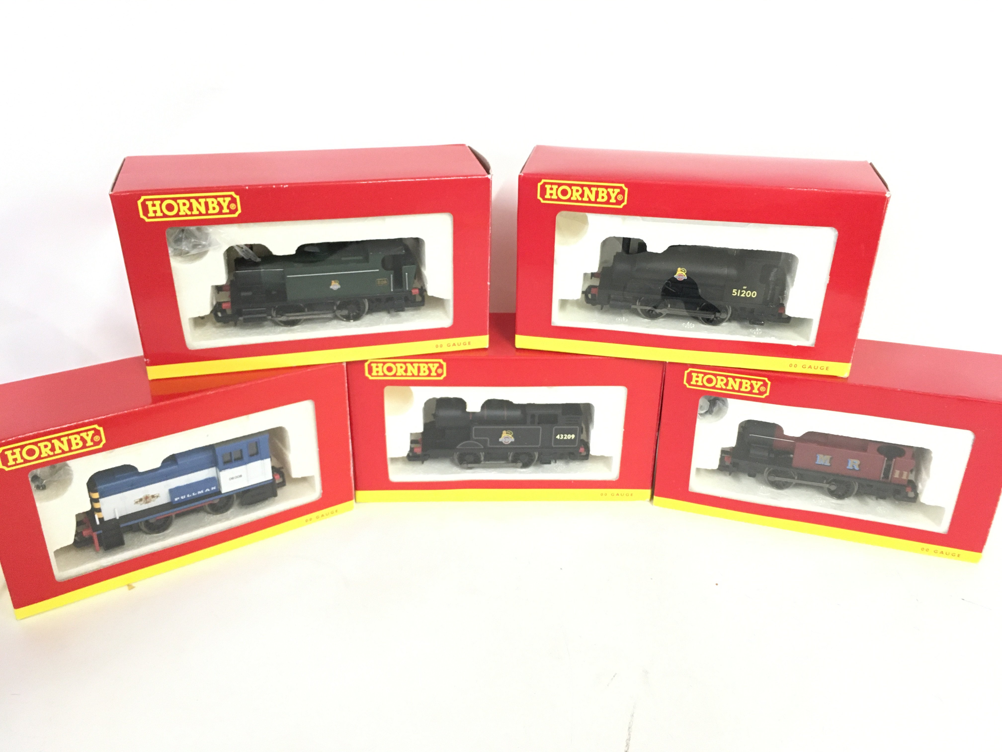 5 Boxed Hornby Locomotives including Collectors Cl