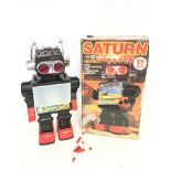 A Boxed Saturn Robot with rockets. By Kamco.