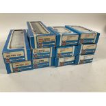 Airfix Boxed collection of 11 railway coaches 00gauge including 6x 54331.8. 3x 54250.0. 2x 54255.5