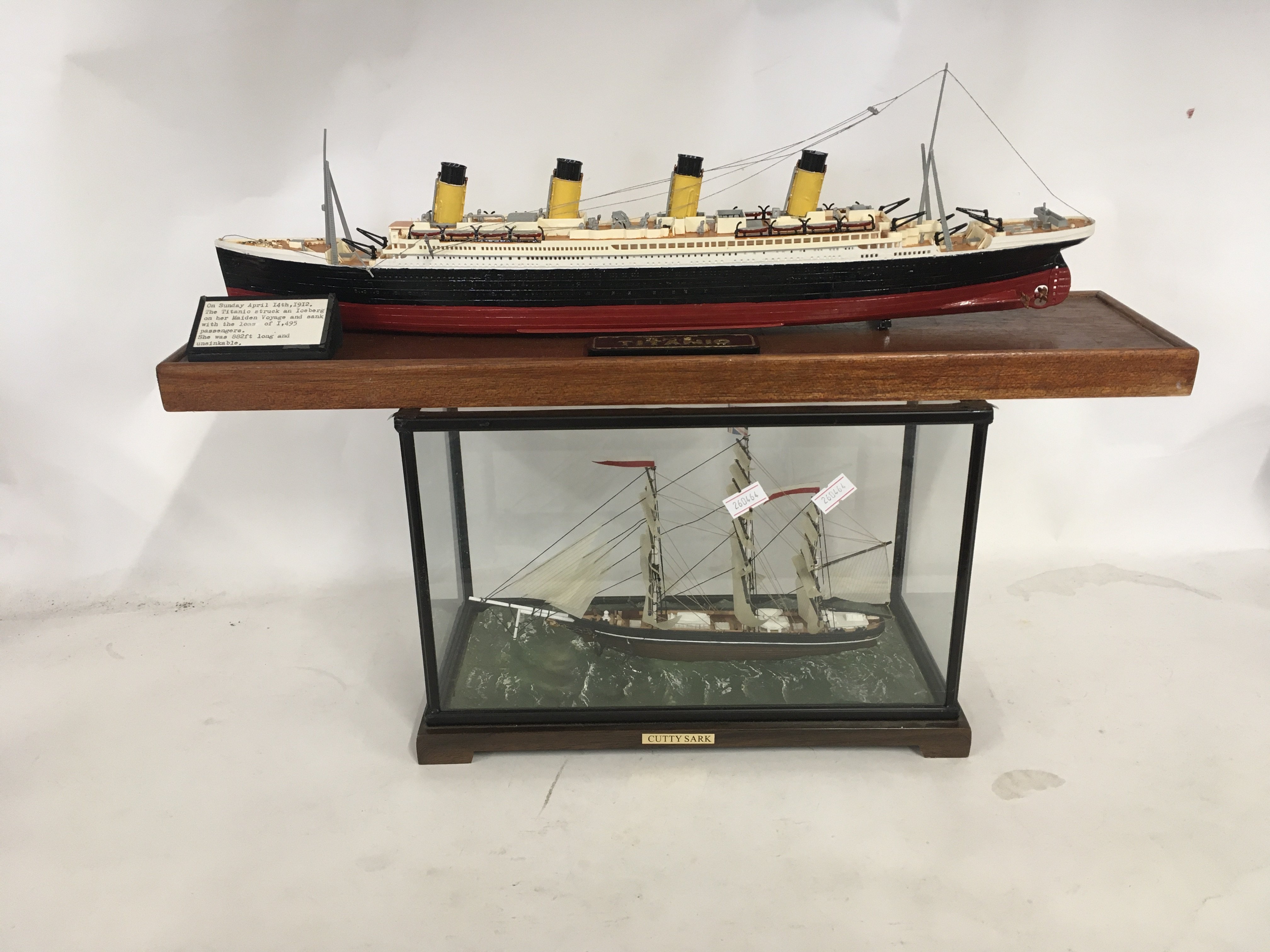 A Collection of 6 AirFix ships, including Cuttysar