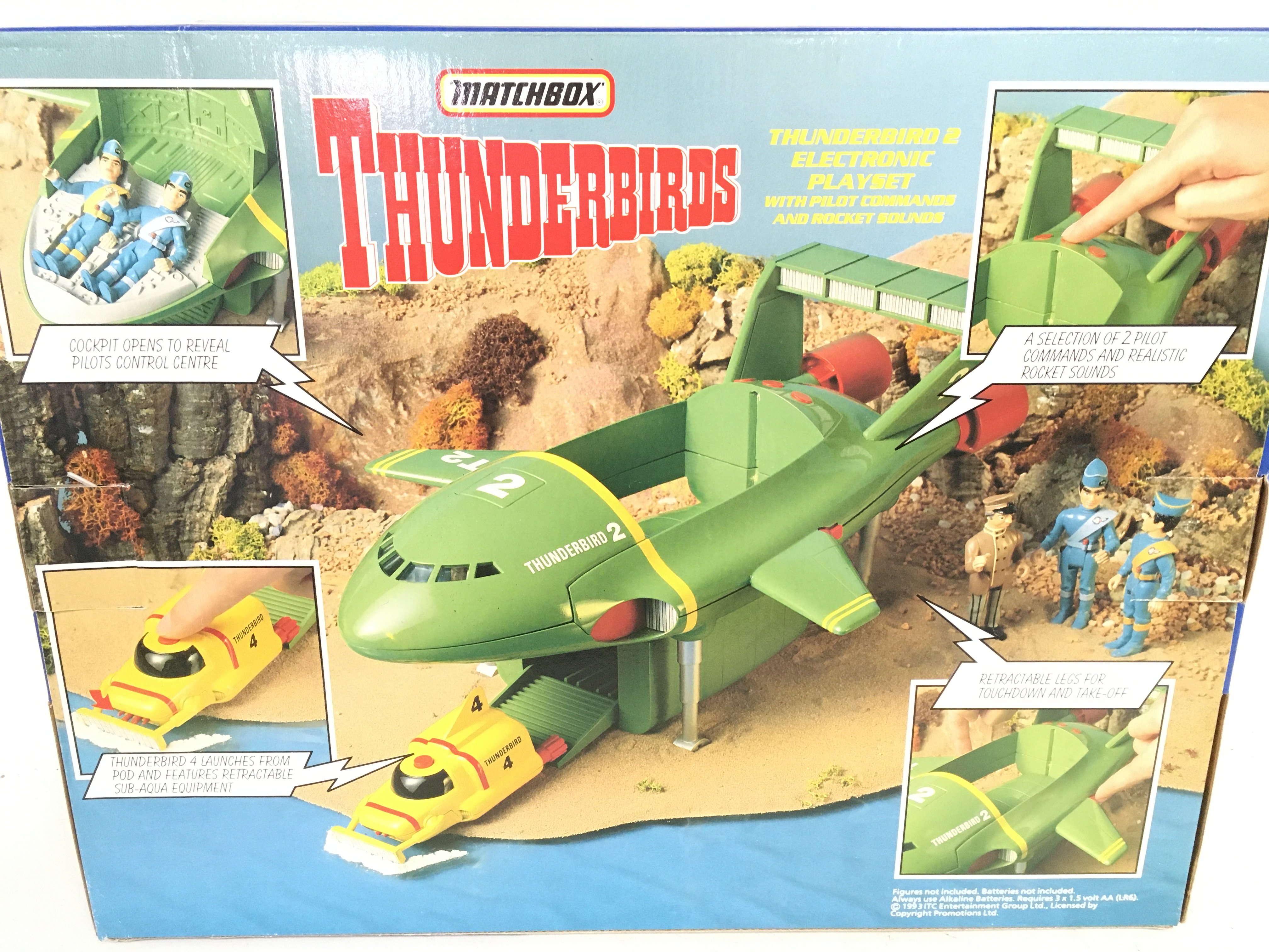 A Boxed Matchbox Thunderbirdâ€™s Thunderbird 2 Ele - Image 2 of 3