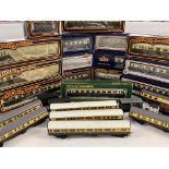 A Collection of 00 Gauge Coaches.Boxed and Loose. Including Mainline.Bachmann. Etc.