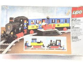 A Boxed Lego Train Set. With out Motor #7710. Box