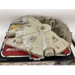 Vintage Palitoy Star Wars Boxed Milenium Falcon Pl