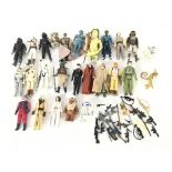 A Collection of Vintage Star Wars Figures includin