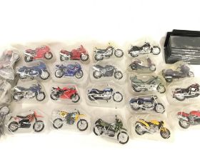 A Collection of Mega Bikes Collectors models. Maga