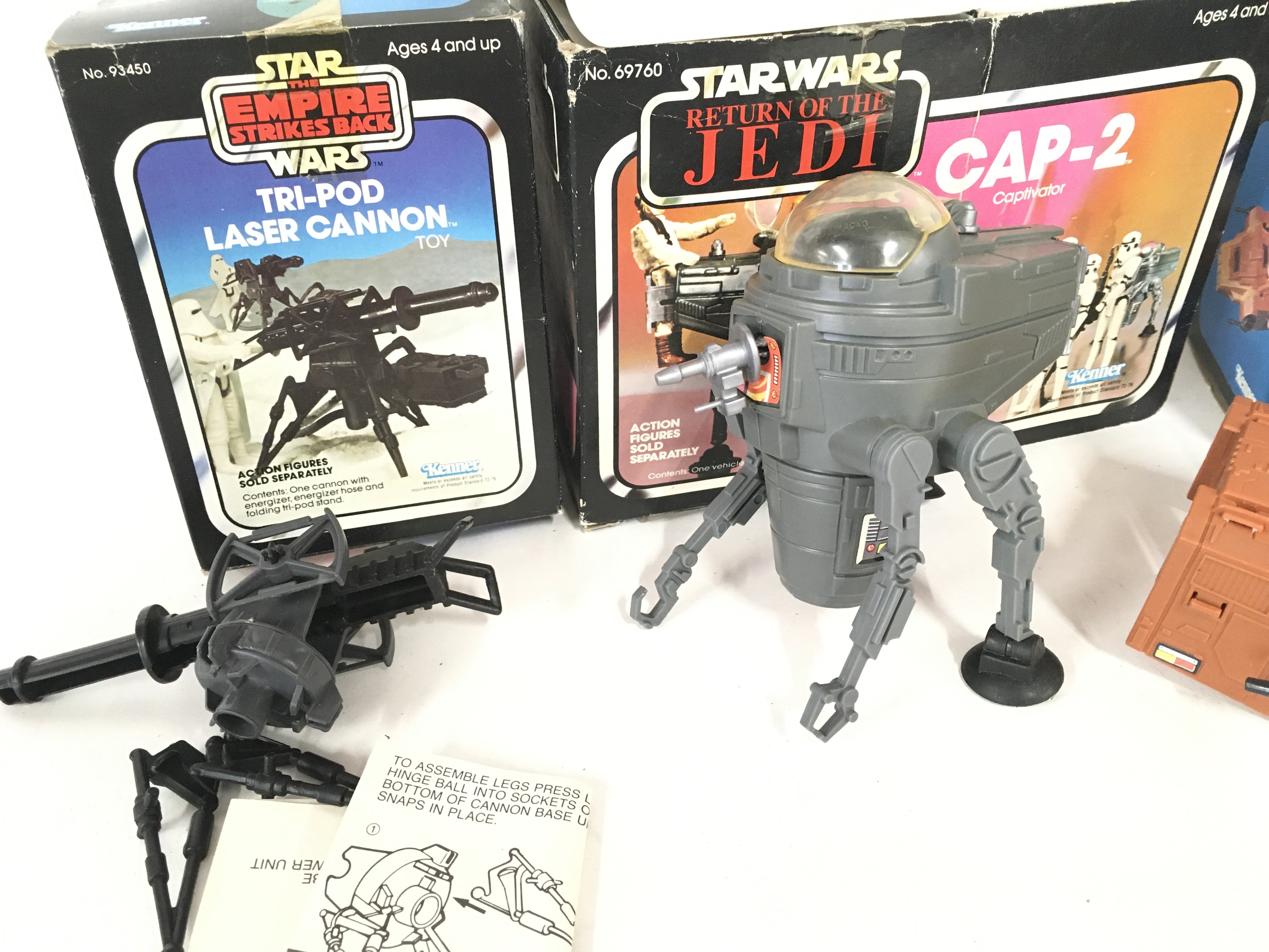 3 X Boxed Vintage Star Wars Mini Rigs By Kenner. A - Image 3 of 4