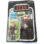 A Vintage Star Wars Return of The Jedi Ree-Yees Figure. Blister is Damaged and Appears to be Re