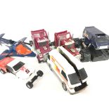A Box Containing A Collection Of Mask Vehicles. Id