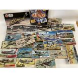 A collection of Various Airfix Model Airdraft. Inc