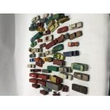 Collection of playworn model vehicles by lesney