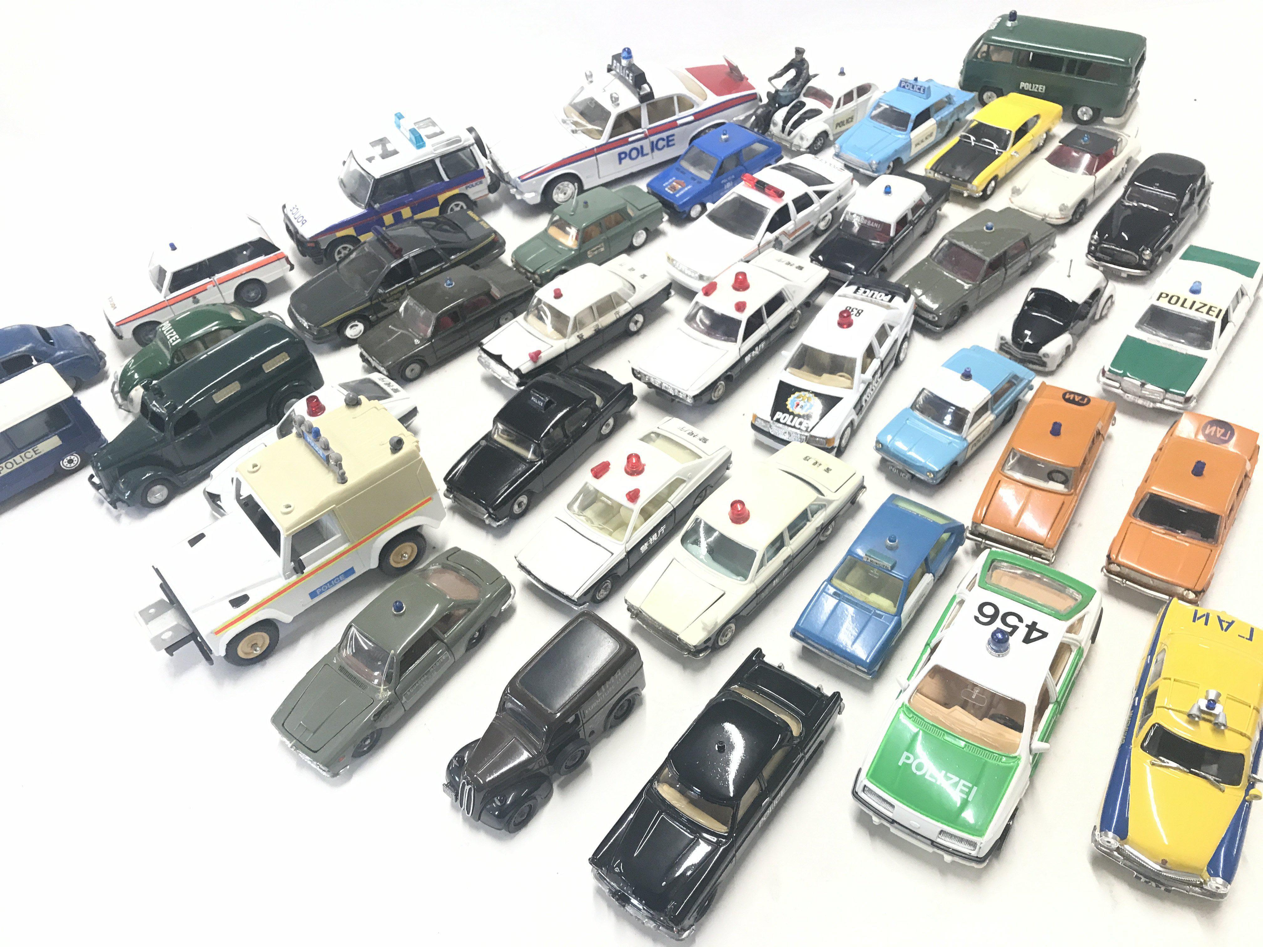 A Collection of Various Die Cast Vehicles. All Police Vehicles and Various makers.(Box 14). - Image 2 of 2