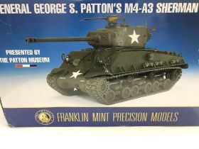 A Boxed Franklin Mint General George s Patton M4-A