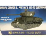 A Boxed Franklin Mint General George s Patton M4-A