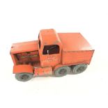 A Die Cast Lesney Moko Large Scale Prime Mover British Road Service #37. A/F. Approx length 12CM.
