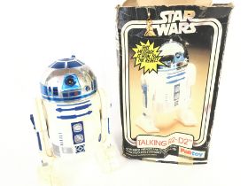 A Boxed Vintage Star Wars Talking R2-D2.by Palitoy