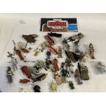 Collection of loose vintage Star Wars figures incl