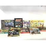 Collection of various vintage jigsaw puzzles including bat man and Dune etc.