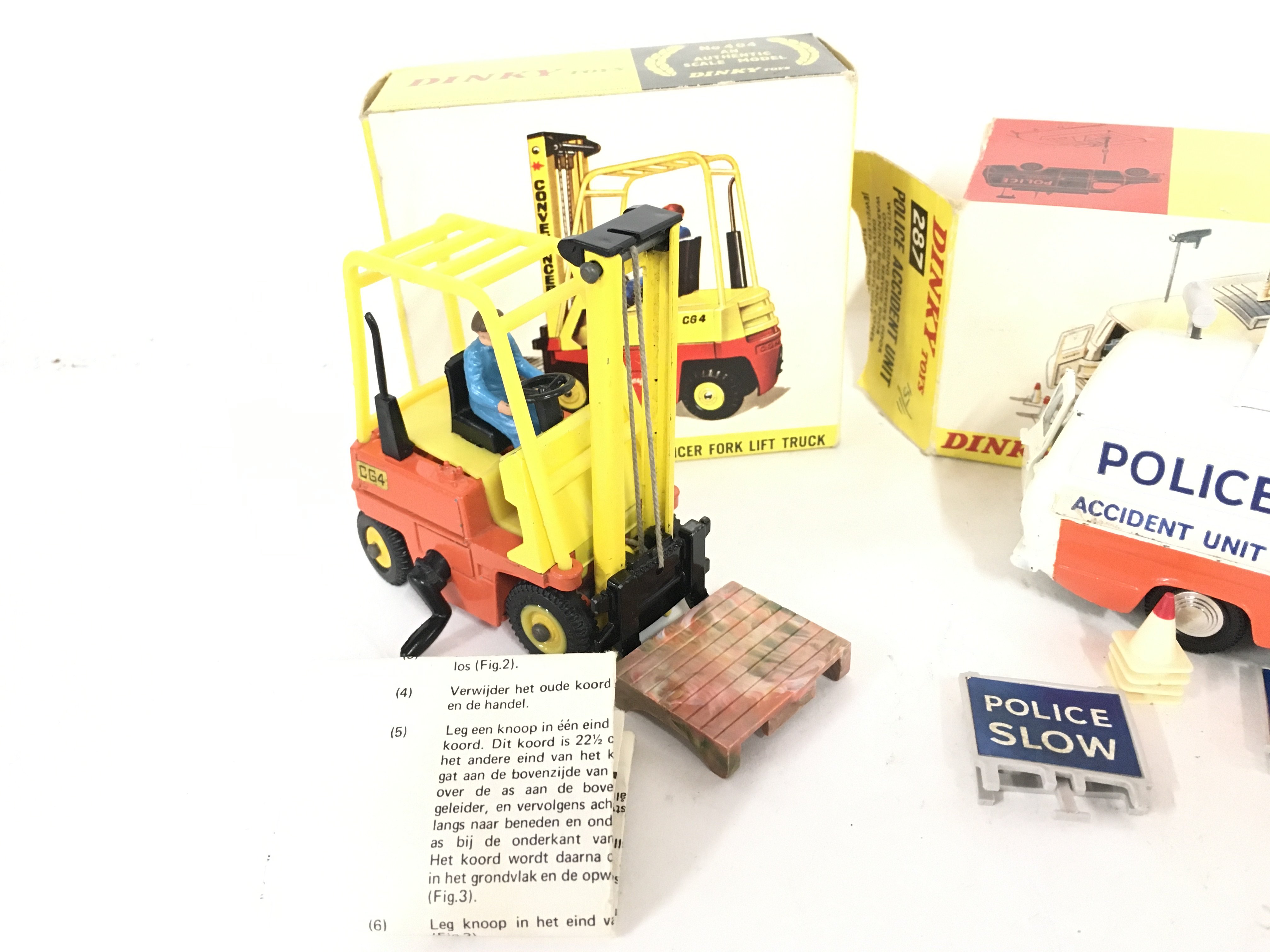 A Boxed Dinky Conveyancer Fork Lift Truck #404 and - Image 2 of 3