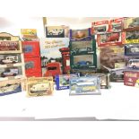 A Box Containing A Collection of Boxed Die Cast Ve
