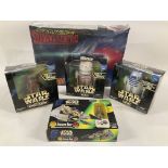 A Collection of Boxed Star Wars Toys Including Wic