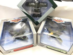 3 X Boxed Aircraft including A Airplane Collection