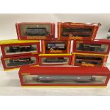 Collection of 9 Boxed Hornby Wagons 00gauge