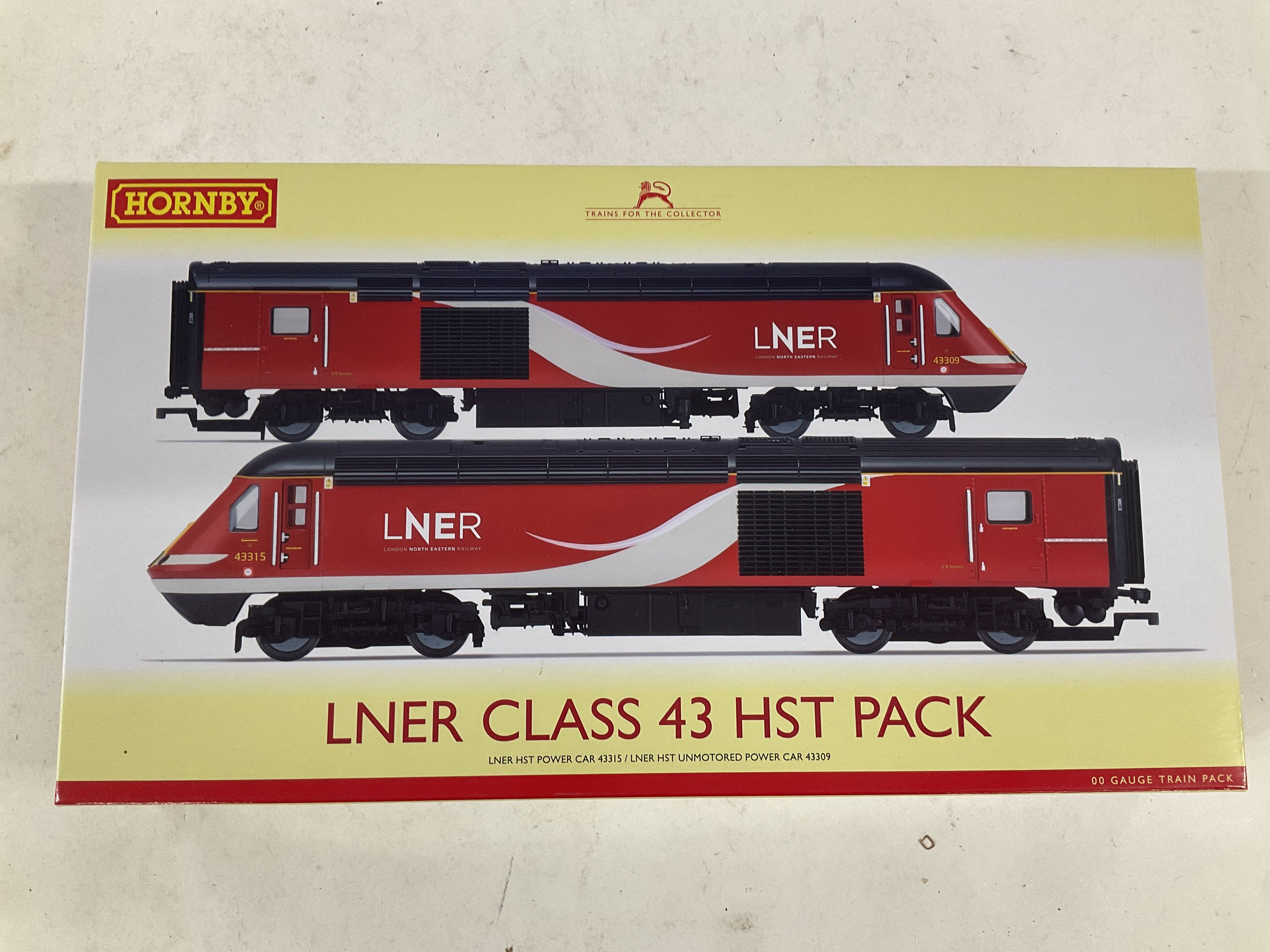 A Boxed Hornby LNER Class 43 HST Pack #R3802.