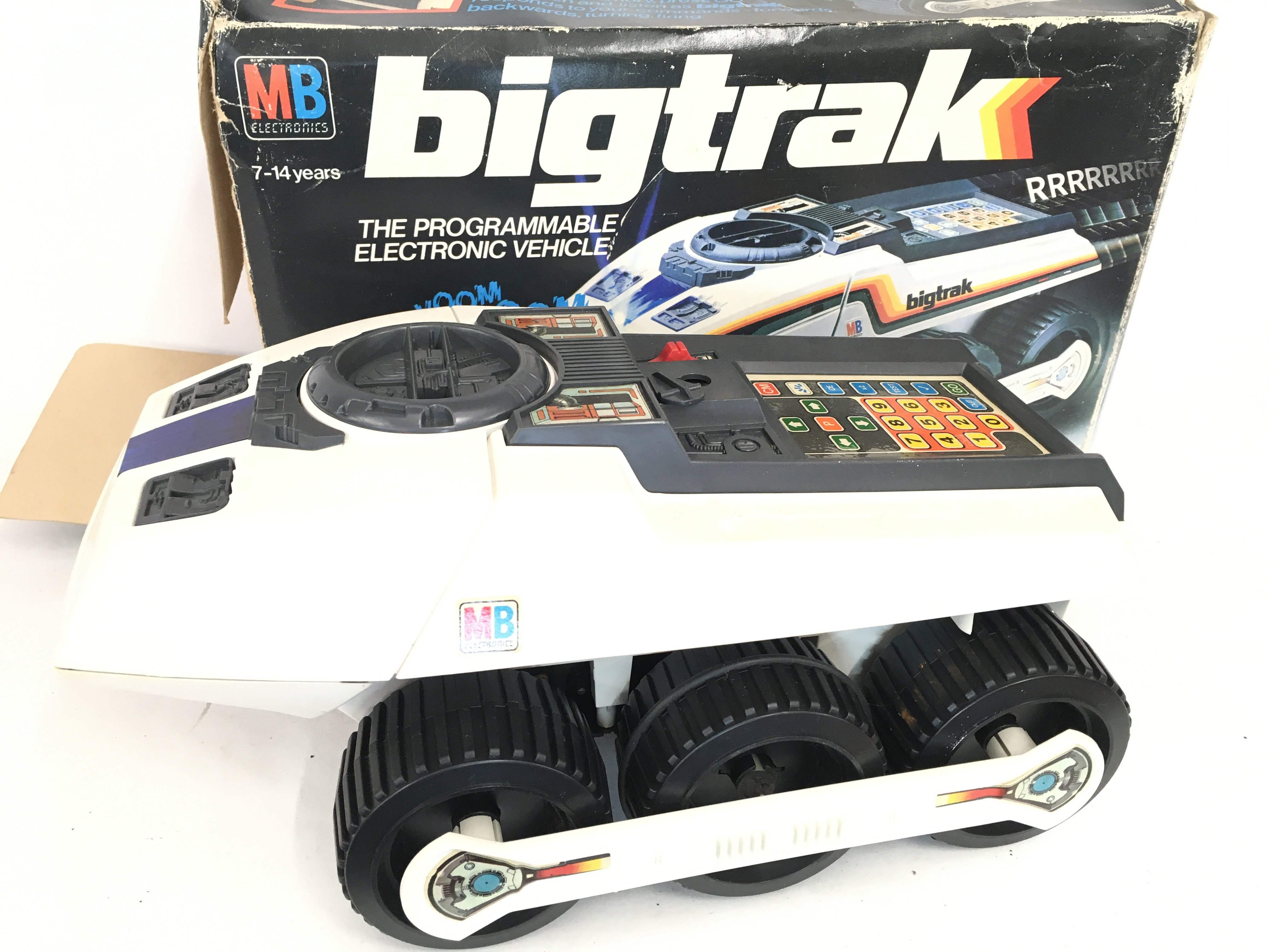 A Boxed Bigtrack by MB Electronics. Box is worn. - Image 2 of 2