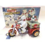 A Franklin Mint Coca-Cola Motortrike. boxed.