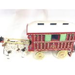 A Scratch Built Gypsy Caravan and Horse. Approxima